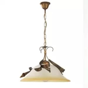 Onli Lucrezia Dome Pendant Ceiling Light, Bronze