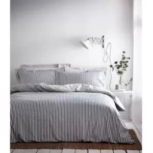 The Linen Yard Hebden Duvet Cover Set (Single) (Blue/Grey/Natural) - Blue/Grey/Natural