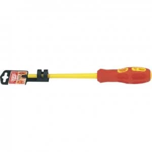 Draper Expert VDE Insulated Parallel Slotted Screwdriver 6.5mm 150mm