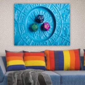 216001990_70100 Multicolor Decorative Canvas Painting