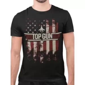 Top Gun Flag Unisex T-Shirt Ex Large