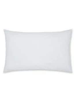 Catherine Lansfield Non-Iron Standard Pillowcase Pair - White