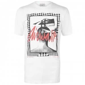 Airwalk Graphic T Shirt Mens - White
