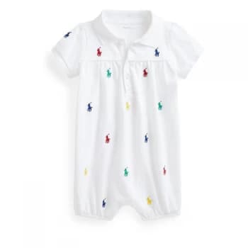 Polo Ralph Lauren Polo Ralph Lauren AOP Polo Pony Bubble - White