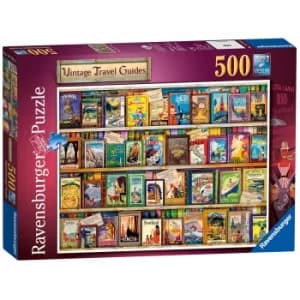 Vintage Travel Jigsaw Puzzle (500 Pieces)