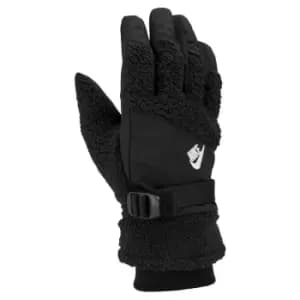 Nike Sherpa Fleece Gloves - Black