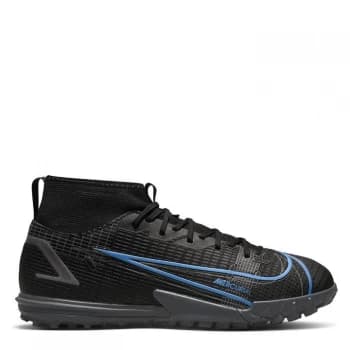 Nike Mercurial Superfly Academy DF Junior Astro Turf Trainers - Black/UnivBlue