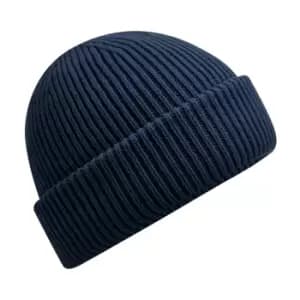 Beechfield Wind Resistant Recycled Beanie (One Size) (French Navy)