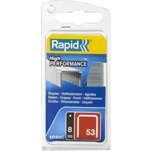 Rapid 53/8B 8mm Galvanised Staples, Pack of 1080