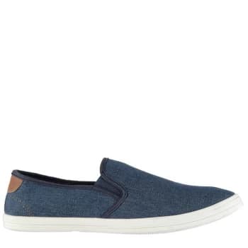 Slazenger Ari Slip On Trainers Mens - Navy