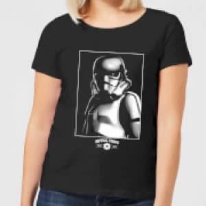 Star Wars Imperial Troops Womens T-Shirt - Black