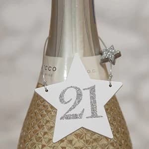 Milestones Star Wine Bottle Tag - 21