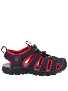 Cotswold Marshfield Recycled Sandal Unisex Navy/Red UK Size 1