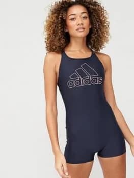 adidas Fit Legsuit - Navy, Size 30, Women