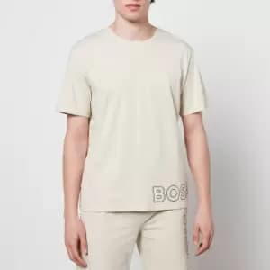 BOSS Bodywear Mens Identity T-Shirt - Light Beige - M