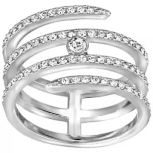 Ladies Swarovski Stainless Steel CREATIVITY RING SIZE L