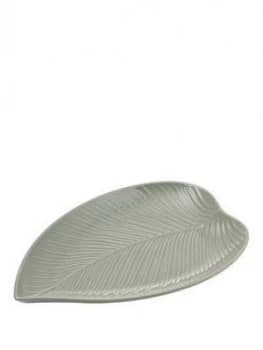 Mason Cash In The Forest Large Leaf Platter
