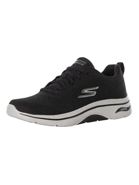 Skechers Go Walk Arch Fit 2.0 Trainers Black/Charcoal 9 UK