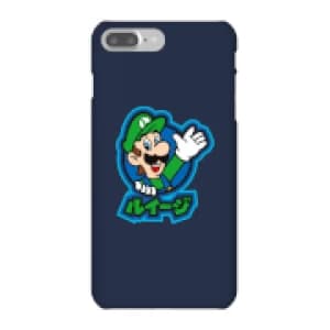 Nintendo Super Mario Luigi Kanji Phone Case - iPhone 7 Plus - Snap Case - Gloss