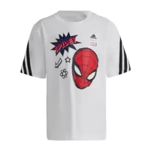 adidas x Marvel Spider-Man T-Shirt Kids - White