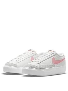 Nike Blazer - White/Pink, Size 3, Women