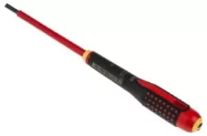 Bahco Flat Standard Screwdriver 0.8 x 4mm Tip, VDE 1000V Approved