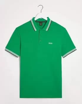 BOSS Short Sleeve Green Paddy Polo