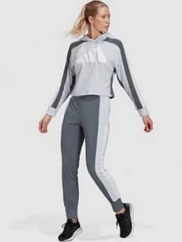 Adidas Big Logo Tracksuit - Blue