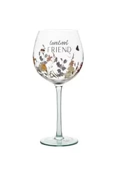 Mother's Day Gin Glass "Friend"