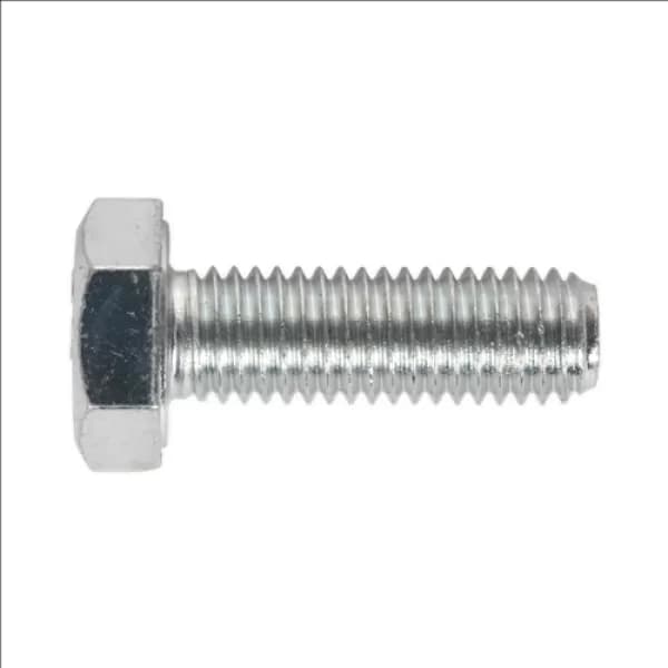 Genuine SEALEY SS1030 HT Setscrew M10 x 30mm 8.8 Zinc DIN 933 Pack of 25