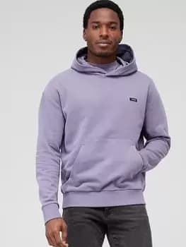 Calvin Klein Cotton Comfort Hoodie - Purple Size M Men