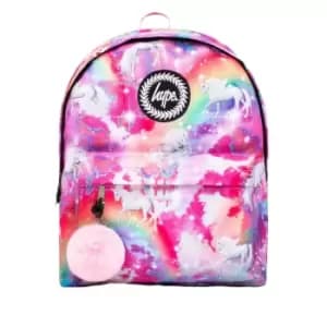 Hype Unicorn Backpack (One Size) (Pink/White)