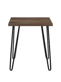 Owen Side Table - Walnut Effect