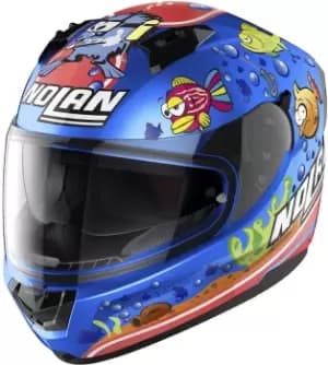 Nolan N60-6 Gemini Replica M. Melandri Aquarium Helmet, multicolored, Size 2XL, multicolored, Size 2XL