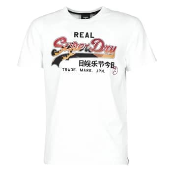 Superdry VL ITAGO TEE 220 mens T shirt in White - Sizes S,M,L,XS