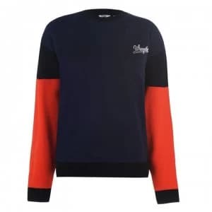 Wrangler High Rib Sweatshirt - Navy