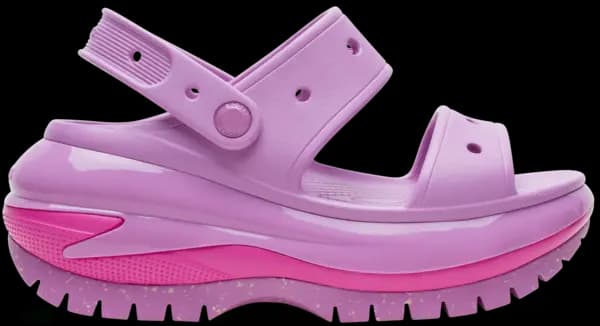 Crocs Unisex Mega Crush Sandals Bubble W5/M4