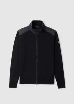 Belstaff Mens Kelby Zip Cardigan In Black