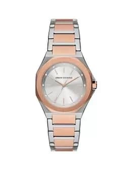 Armani Exchange Andrea Women Traditional Watch, Black, Women