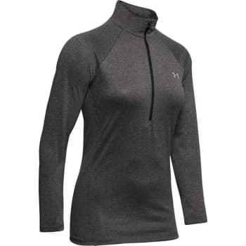 Under Armour Tech Half Zip Top Womens - Grey