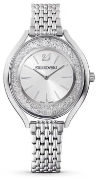 Swarovski Crystalline Aura Stainless Steel Metal Bracelet Watch