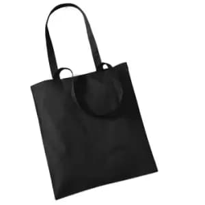 Westford Mill Promo Bag For Life - 10 Litres (Pack Of 2) (One Size) (Black)