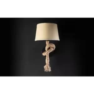 Onli Corda-Mauli Wall Lamp With Shade, Rope Design