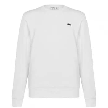 Lacoste Basic Fleece Sweatshirt - Blanc 800