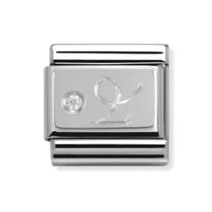 Nomination Classic Silver & CZ Capricorn Charm