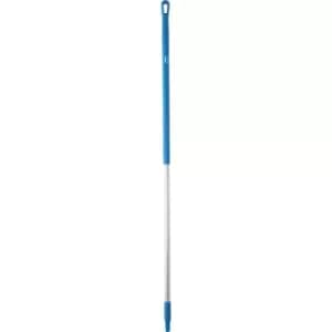 Vikan Aluminium handle, ergonomic, Ø 31 mm, length 1510 mm, pack of 10, blue