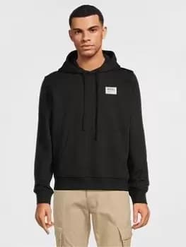 Diesel Small Logo Overhead Hoodie - Black Size M Men
