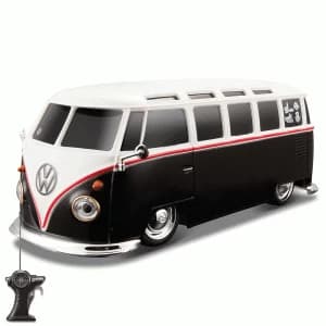 Maisto 1:24 Remote Control Volkswagen Samba Van - Black