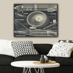 1196552155_70100 Multicolor Decorative Canvas Painting