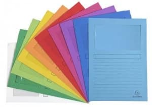 Forever Window Folder A4 Assorted PK100